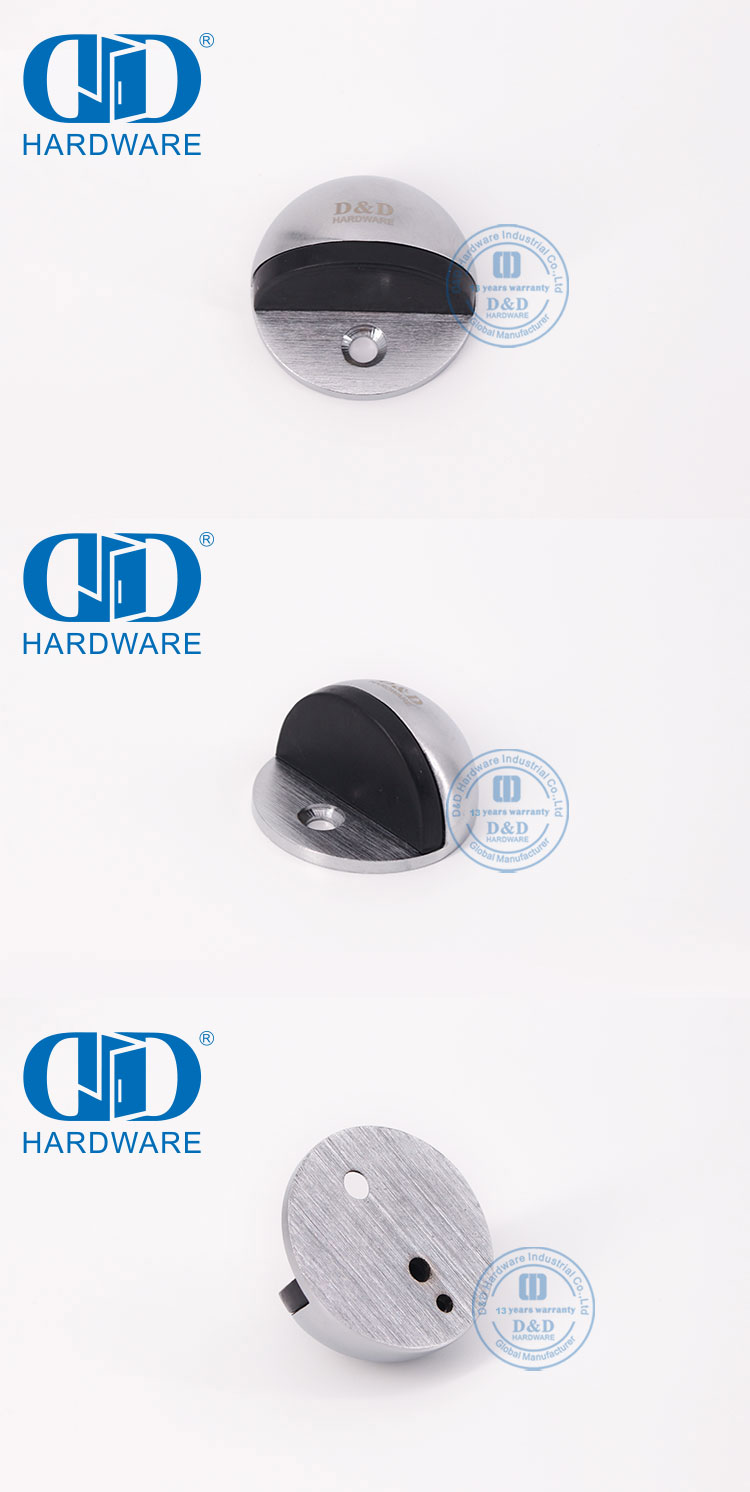 Satin Chrome Door Stopper Türstopper aus satiniertem Chrom