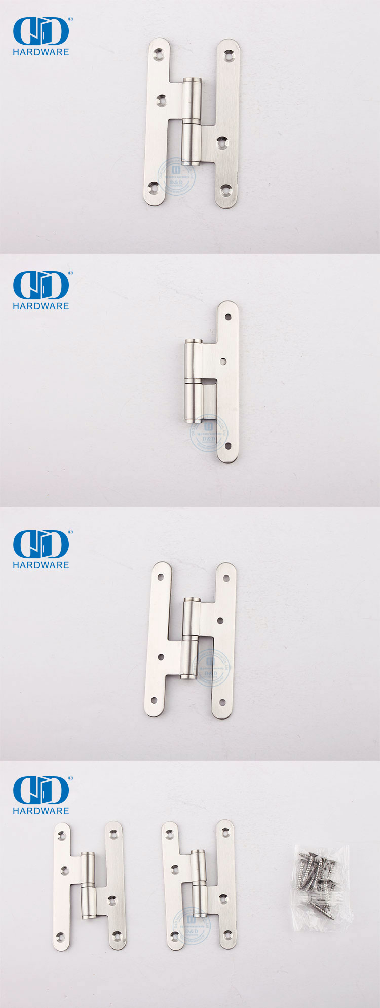 Stainless Steel Round Corner H Hinge Rundes Eck-H-Scharnier aus Edelstahl