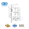 SUS 304 Euro-Einsteckschloss mit Rollenriegel für Metalltüren-DDML010-6072-SSS