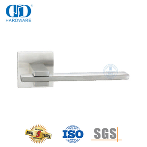 Edelstahl-Türgriffhebel für den Außenbereich, silberfarben, für Metalltüren, DDTH047-SSS