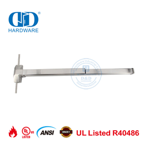 Feuerbeständiger Paniktürverschluss mit vertikaler Stabberührungsleiste-DDPD024-SSS