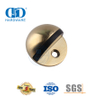 Türbeschläge aus satiniertem Messing, langlebiger, bodenmontierter Türstopper aus Zinklegierung-DDDS004-SB