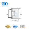 Edelstahl-Glas-Hardware-Duschtürscharnier für Badezimmer-DDGH001