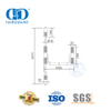 Stahl-Schiebestangen-Hardware, Schiebe-Querstange für Notausgang-DDPD035