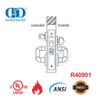 UL ANSI Brandschutz-Hardware-Einsteckschloss-Set für Ausgangstüren für Schlafsäle-DDAL13