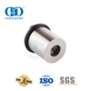 Krankenhaus-Türbeschläge, schwarzer Gummi, satinierter Edelstahl, Türstopper-Halter-DDDS011-SSS