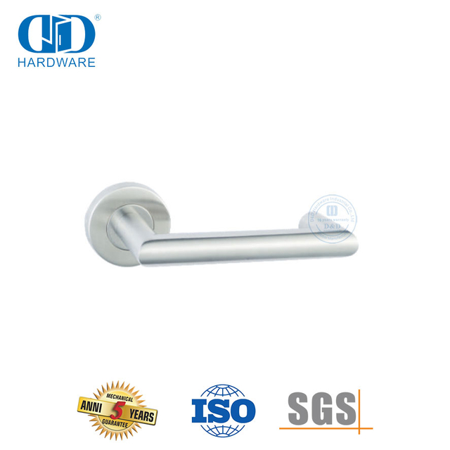 Einsteckschloss-Set Hardware-Zubehör Doppelter rechtwinkliger Hebelgriff-DDTH027-SSS