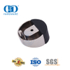 Satin-Chrom-Finish, Metall-Türbeschläge, runder Boden-Türhalter-DDDS006-SC