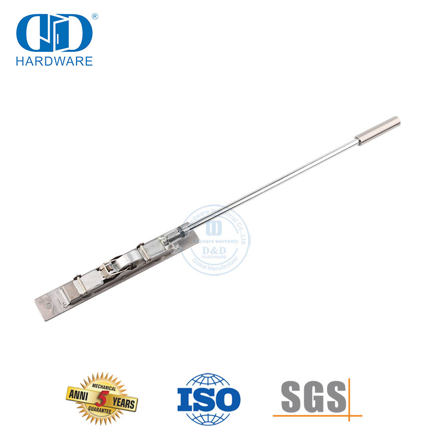 Edelstahl 304 Metall-Türbeschläge, bündiger Verlängerungsstangenbolzen-DDDB011-SSS