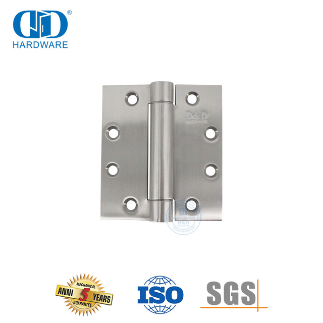 Einstellbar für Metalltüren, Holztürbeschläge, Edelstahl-Federscharniere-DDSS033