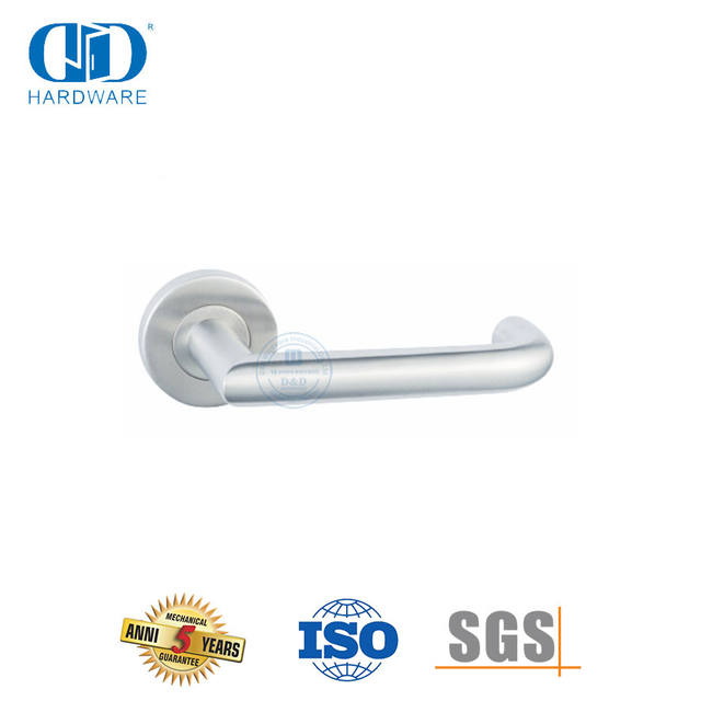 SUS 304 Einsteckschloss-Set Vordertürhebelgriff für Office-DDTH018-SSS