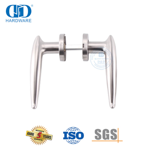 Massiver Edelstahl-Hebelgriff im stromlinienförmigen Design für Aluminiumtüren-DDSH035-SSS