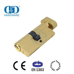Schlüsselzylinder für Holztürbeschläge mit EN 1303-Zertifizierung-DDLC004-70mm-SB
