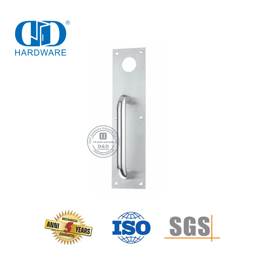 Edelstahl 304 Panik-Ausgangstürschloss-Hardware Nachtverriegelungsplatte-DDPD011-SSS