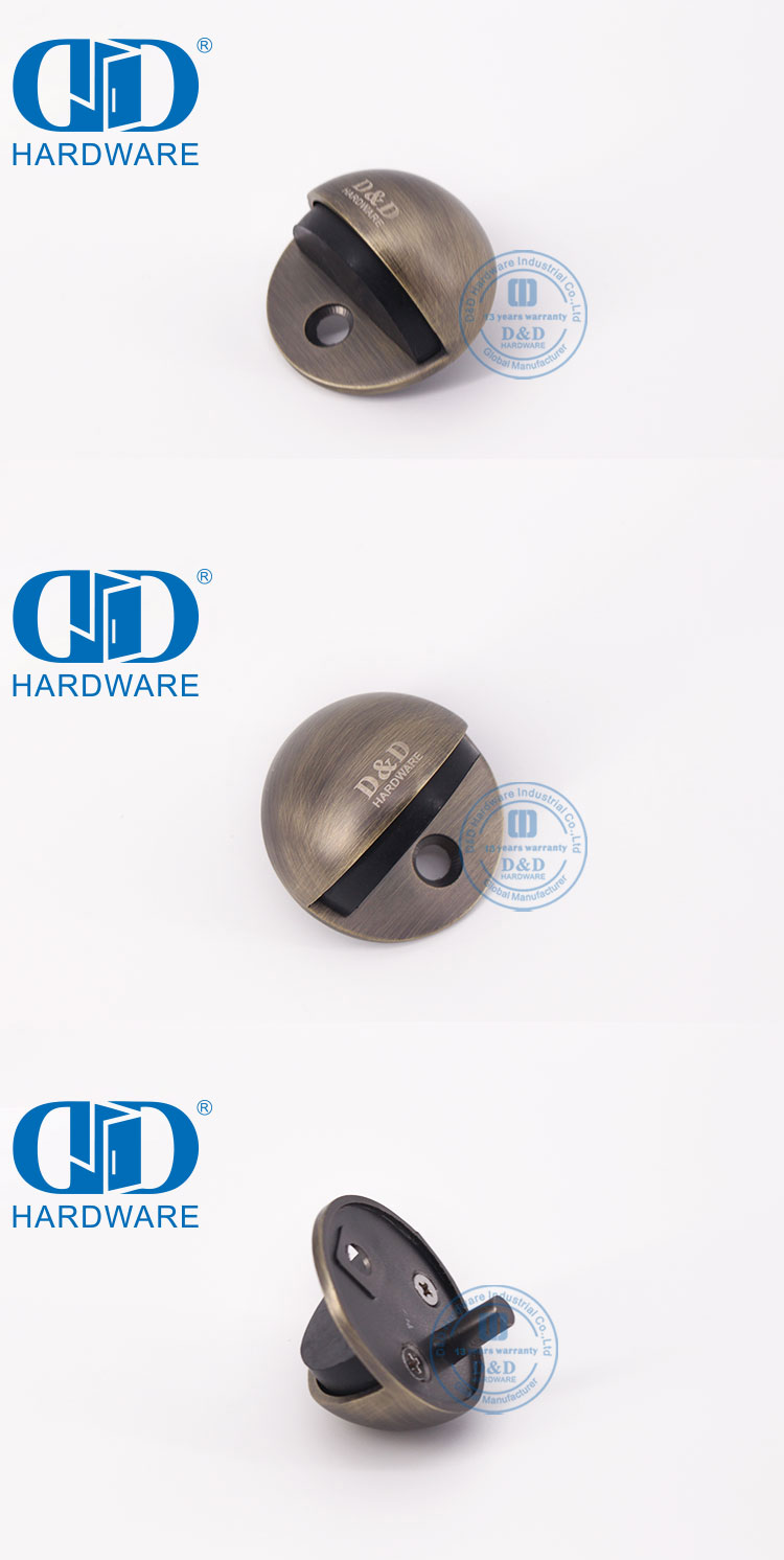 Antiker T&uuml;rstopper aus Messing