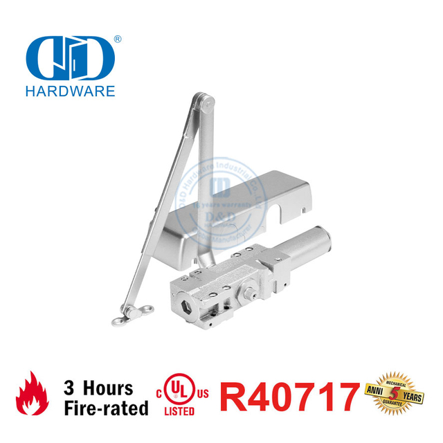 ANSI UL10C-zertifizierter Hochleistungs-Brandschutztürschließer mit zwei einstellbaren Geschwindigkeiten – DDDC044