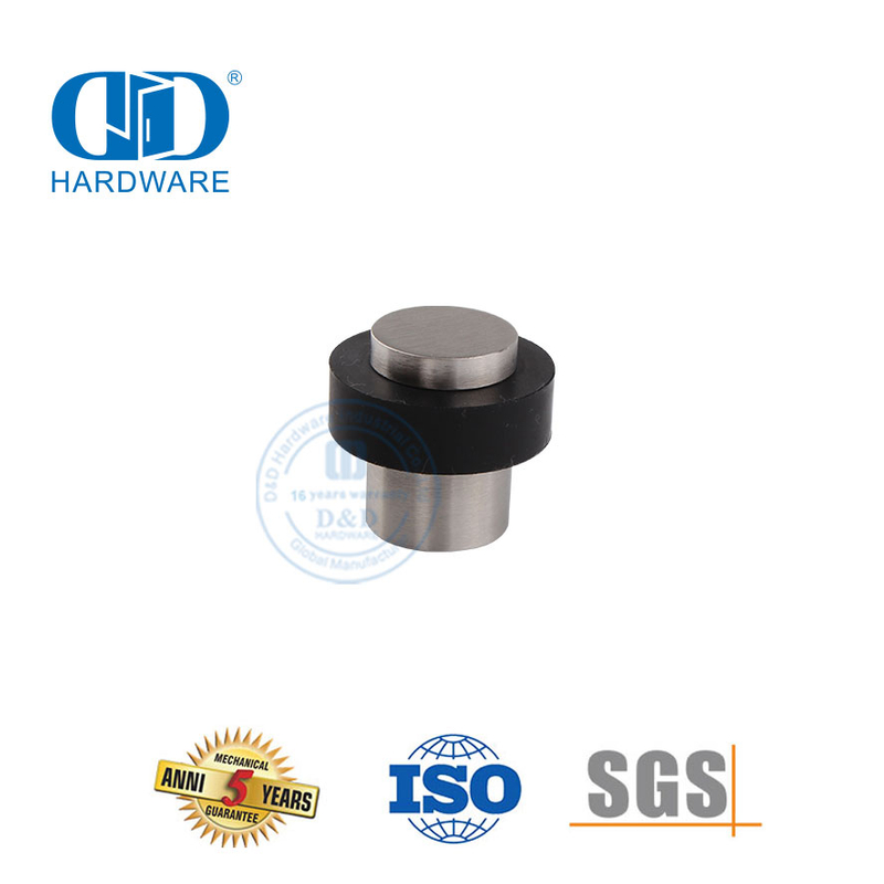 Metalltürzubehör für Wohngebäude, einzigartiger zylindrischer Bodentürstopper-DDDS007-SSS