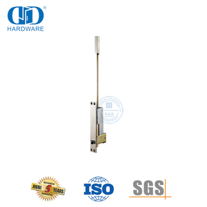 Vertikale Einstellung der Metalltürbeschläge, Standardstange, vollautomatischer Riegel-DDDB032-SSS