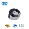 Bodenmontierter Türstopper aus satiniertem Gummi aus Edelstahl, Typ DDDS006-SSS