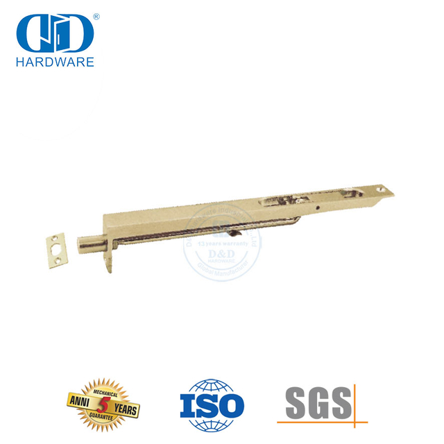 Hochwertiger Türbeschlag aus Messing für Holztüren-DDDB003-SB