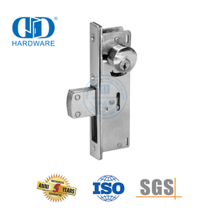 Hohe Qualität für Metalltürbeschläge Europäisches Tür-Langhub-Deadlock-Kit-Schloss mit Einsteckschlüsselzylindern-DDML041