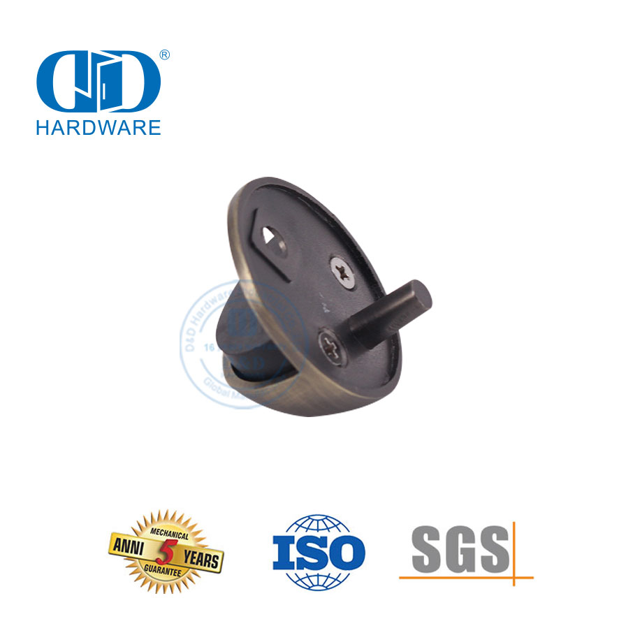 Türstopper aus Zinklegierung in Antikmessing für Wohngebäude-DDDS005-AB