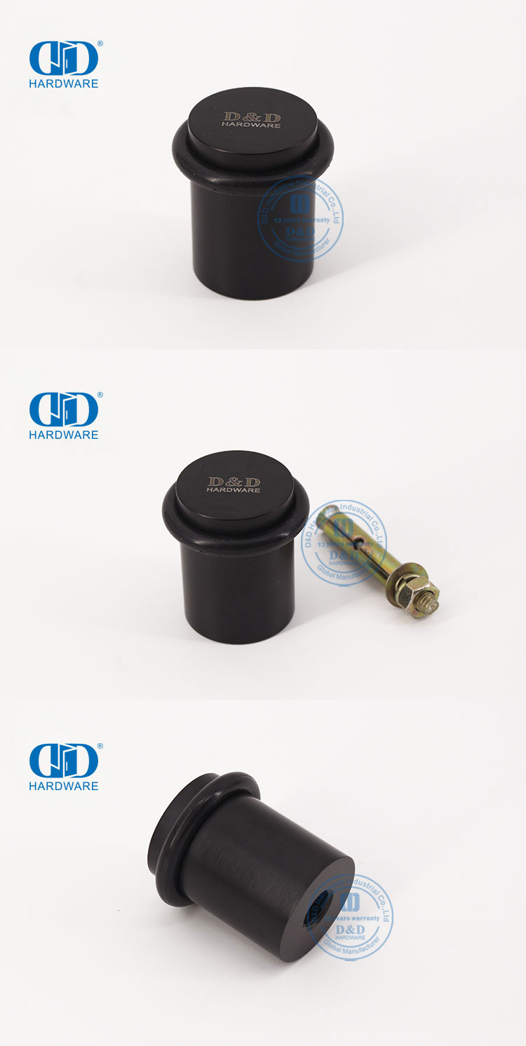 Mattschwarzer T&uuml;rstopper