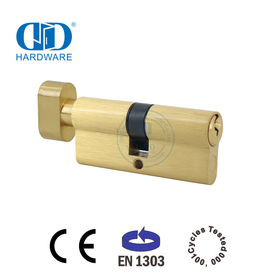 Schlüsselzylinder für Holztürbeschläge mit EN 1303-Zertifizierung-DDLC004-70mm-SB