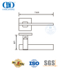 Edelstahl-Hardware für Innen- und Außentüren, massiver Hebelgriff-DDSH060-SSS