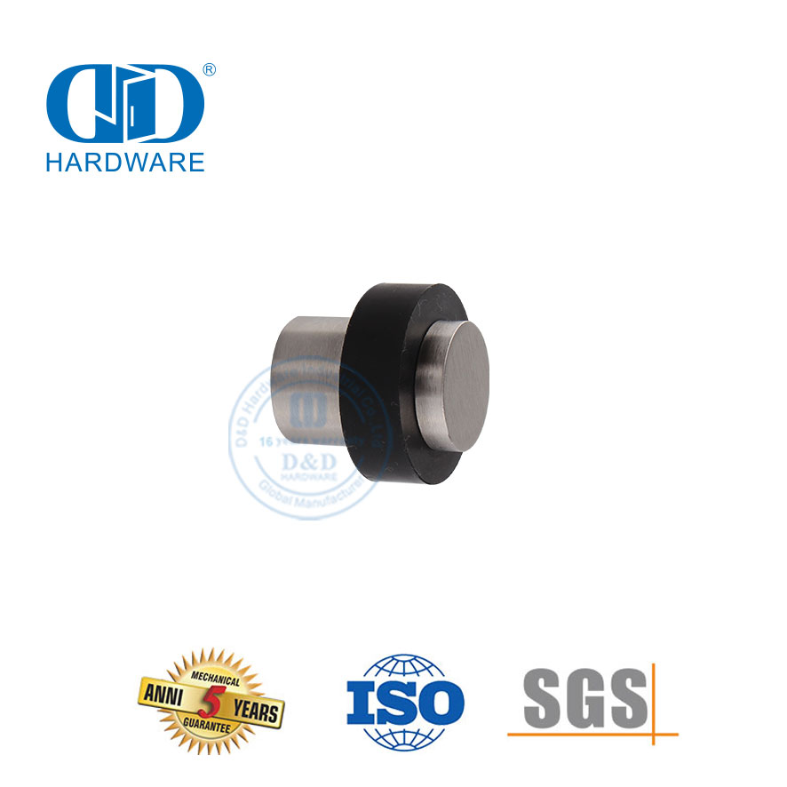 Metalltürzubehör für Wohngebäude, einzigartiger zylindrischer Bodentürstopper-DDDS007-SSS