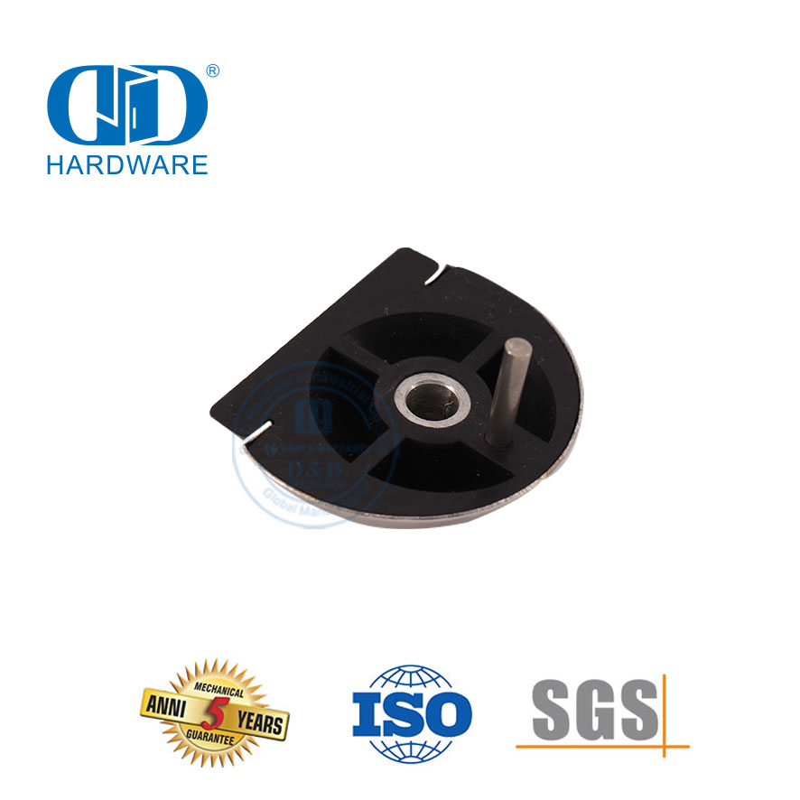 Wohngebäude-Hardware, halbmondförmiger Boden-Türstopper aus Edelstahl, DDDS014-SSS