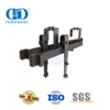 Edelstahl Rolling Industrial Quiet Black Exterior Double Kit Schiebe-Scheunentor-Hardware Türrollen-Hardware-DDBD024