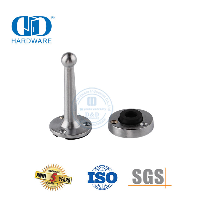 Basic Customized Made in China T-Form Beliebter hochwertiger goldschwarzer Türstopper.-DDDS021