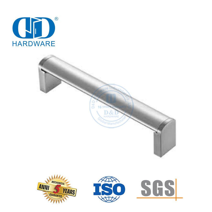 Beliebte quadratische Hohlschrank-Hardware, Küchentür, Schrankgriffe, Edelstahl-Möbelgriffe, Schränke, Luxus-DDFH025