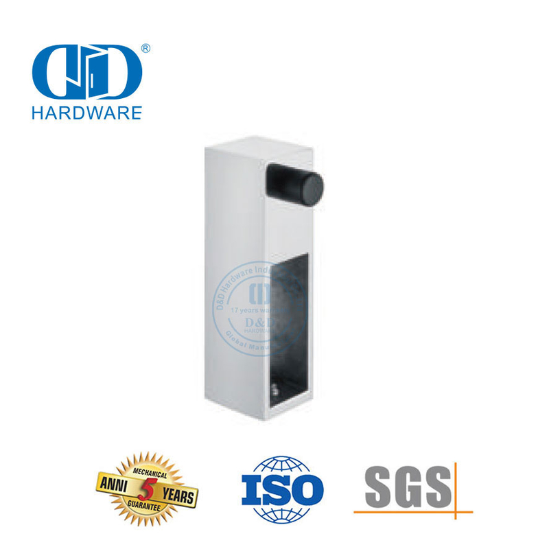 Edelstahl-Möbelzubehör, Glasschiebetür-Hardware-Ableiter-DDSL001-5