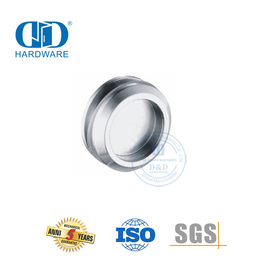 Sichere, zuverlässige Steckverbinder, Edelstahl-Glas-Hardware, Glas-Schiebetür für Badezimmertür-DDGS002