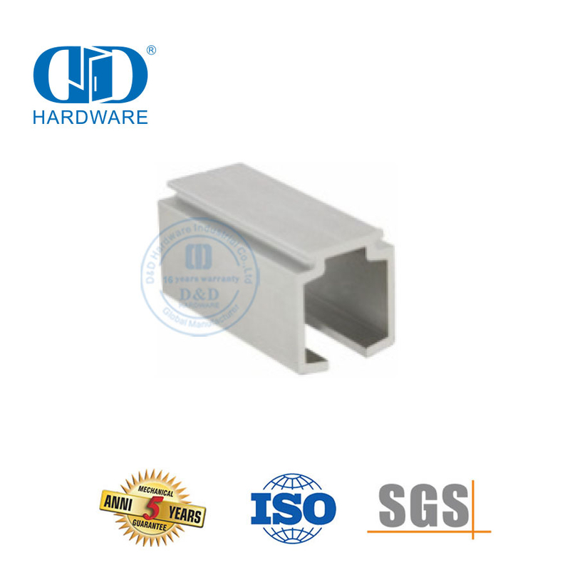 Türklemme Edelstahl Alumium Glastrennwand Hängende Schiebetürschienen Türbeschlag für Schiebetür-DDGS139