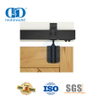 Edelstahl-Hochleistungs-Metallschienen-Set, gebogener Aufhänger, Schiebe-Scheunentor-Hardware, Holz-Scheunentor-Hardware-DDBD035
