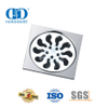Hochwertiger Sanitär-Bodenablauf aus Edelstahl, quadratischer Bodenablauf, Badezimmer-Hardware-DDFD006