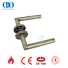 EN 1906-Zertifizierung Antiker Messinghebeltyp bündiger Außentürgriff-DDTH003-AB