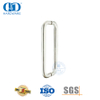 Hochwertige Rundrohr-H-Typ-Edelstahl-Glas-Duschtürgriffe, Glastürgriff-DDPH007-SSS