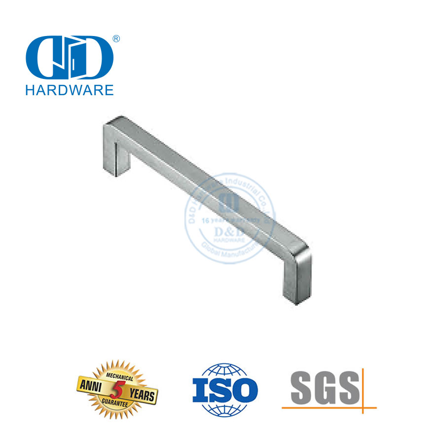 Möbel-Hardware-Griffe, Edelstahl, hohl, massiv, für Küchenschränke, Türgriffe-DDFH041