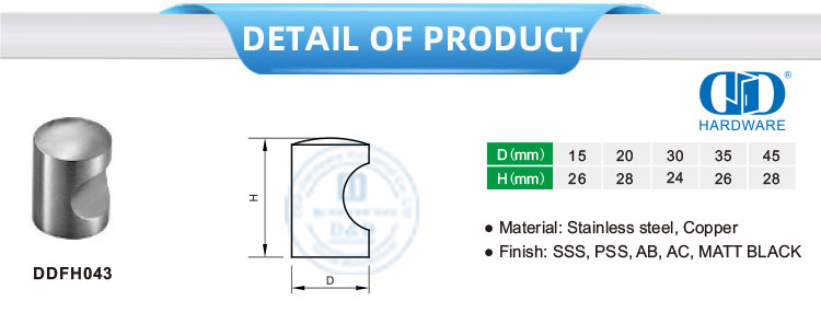 schwarze Schubladengriffe