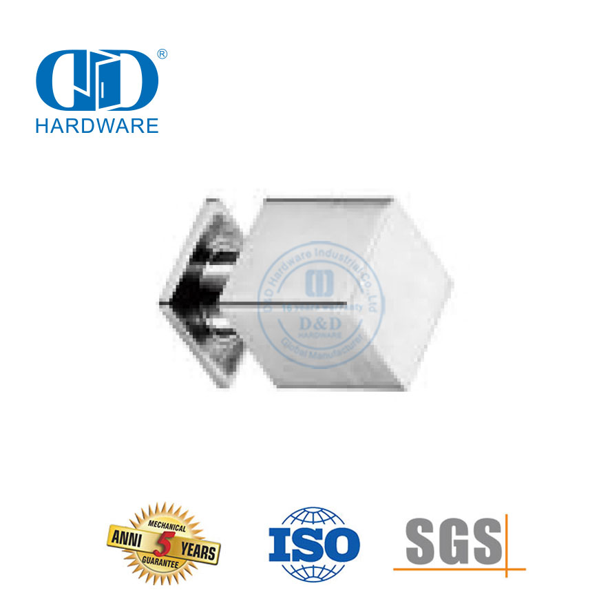 Stilvoller quadratischer Kupfer-Edelstahl-Griff, Schubladengriffe und Griff-DDFH062