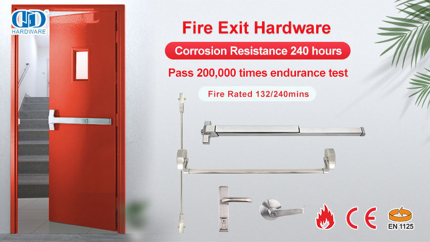 CE-Norm EN1125 für Paniktürverschlüsse