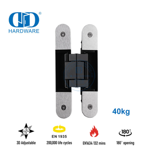 EN1935 3D-verstecktes Türscharnier für Gewerbegebäude-DDCH008-G40
