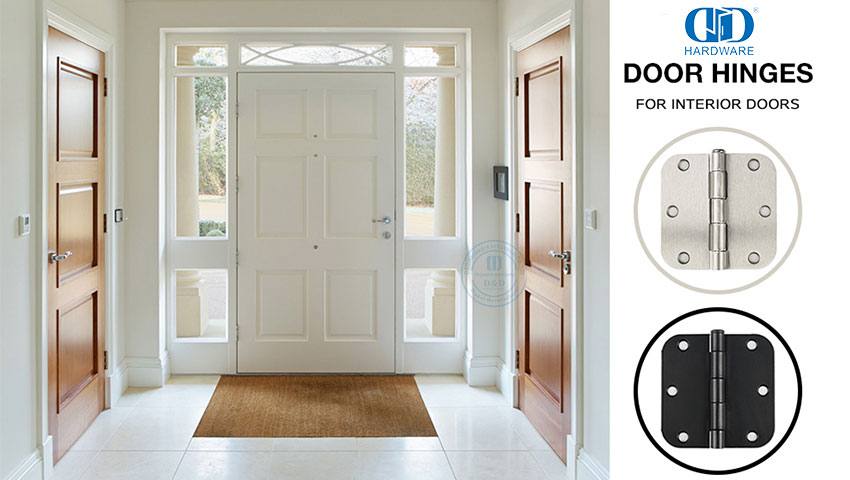 So stellen Sie die Scharniere an der Außentür ein?