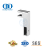 Edelstahl-Badezimmer-Stützstangenhalterung, Türzubehör aus gebürstetem Glas, Rohrverbinder-DDSC015