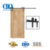 Edelstahl-Scheunentürschiene, abnehmbare Holztür-Hardware-Zubehör, Haushalts-Schiebetürschiene-DDBD020