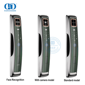 Hersteller WiFi Digital Card Security Safe Elektronische Fingerabdruck-Fernbedienung Intelligentes Türschloss mit Kamera und Audio -DDEL009